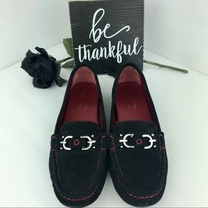 Donald J. Pliner Suede Loafers